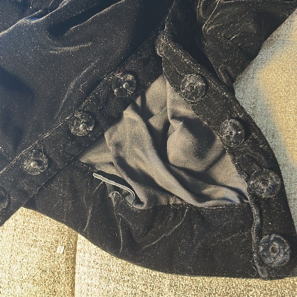 JOES WOMENS VELVET MOCK NECK LONG SLEEVE BLOUSE SIZE M - Picture 5 of 11